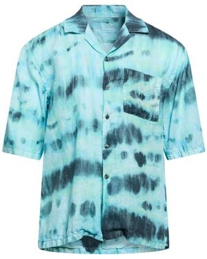 120% Lino Shirt Linen - Blue