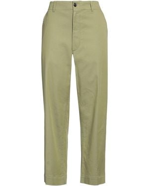 TRUE NYC Pants Cotton, Elastane - Green