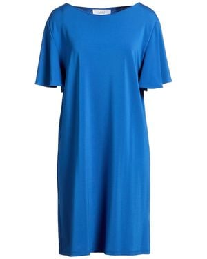 Kaos Mini Dress Acetate, Polyamide, Elastane - Blue