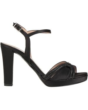 VICTORIA CHRIS Napoli Sandals - Black