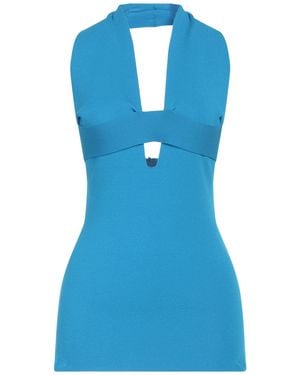 Akep Top Ecovero Viscose, Polyester - Blue