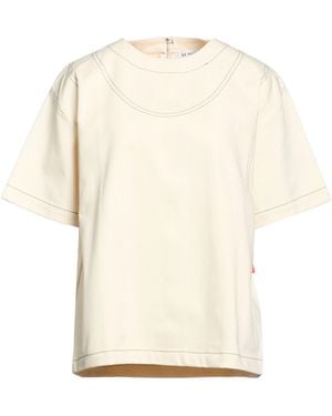 Sunnei Cream Top Cotton - Natural