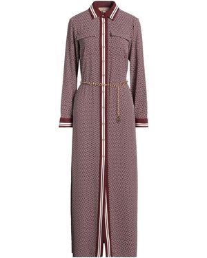 MICHAEL Michael Kors Burgundy Maxi Dress Recycled Polyester, Polyester - Purple