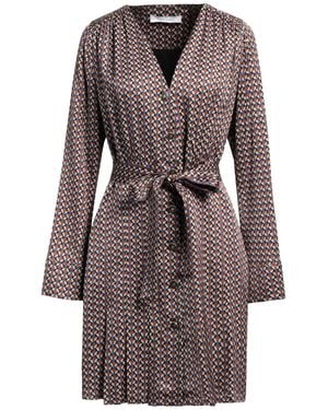 EMMA & GAIA Mini Dress - Brown