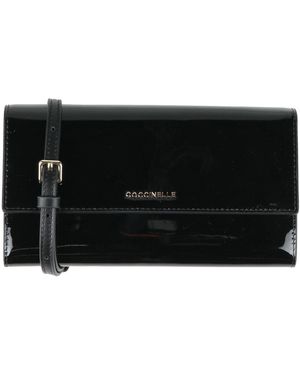 Coccinelle Crossbody Wallets - Black