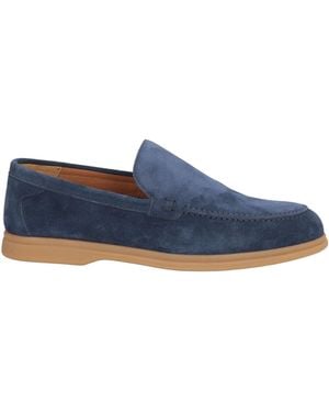 Doucal's Loafers Leather - Blue