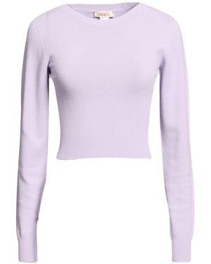 Kontatto Lilac Sweater Viscose, Polyamide - Purple