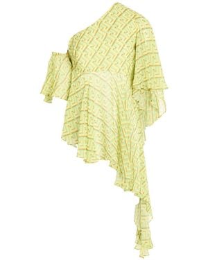 W Les Femmes By Babylon Tops - Yellow