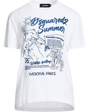 DSquared² T-Shirt Cotton - Blue