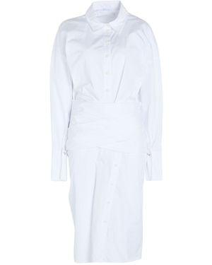 Patrizia Pepe Robe midi - Blanc