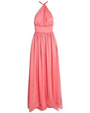 Nora Barth Maxi Dress Silk, Viscose - Pink