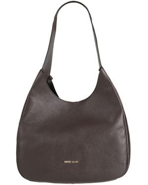 Marc Ellis Shoulder Bag Leather - Grey