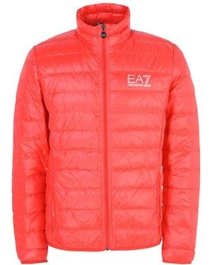 EA7 Puffer - Red
