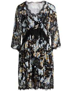 ERMANNO FIRENZE Mini Dress Viscose - Black