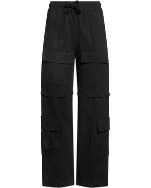 DISCLAIMER Pants Cotton - Black