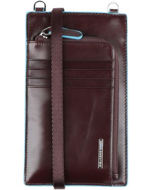 Piquadro Crossbody Wallet - Purple