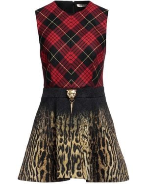 Roberto Cavalli Short Dress - Red