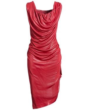Vivienne Westwood Midi Dress Viscose - Red