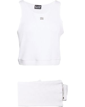 EA7 Tracksuit Viscose, Elastane - White
