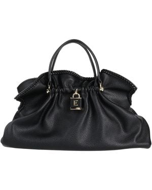 ERMANNO FIRENZE Handbag Textile Fibres - Black