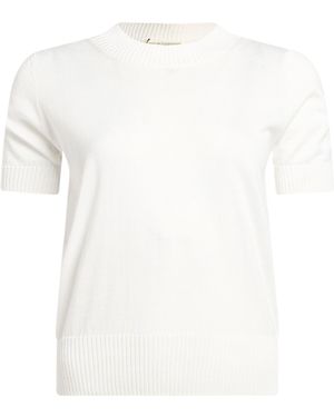 FILIPPO DE LAURENTIIS Jumper Cotton - White