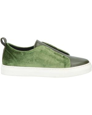 Caractere Sneakers Leather, Textile Fibers - Green