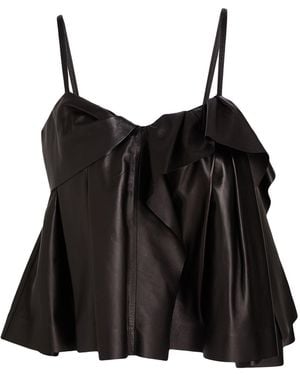 Lanvin Top Lambskin - Black