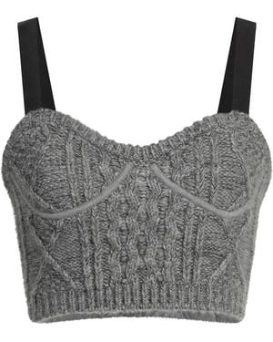 RED Valentino Top - Gray