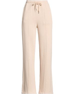 Haveone Pants Polyester, Cotton - Natural