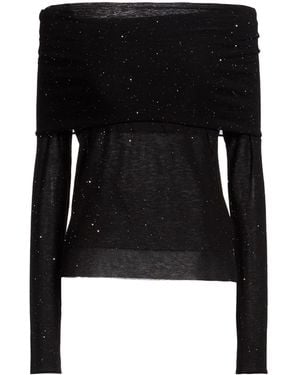 Roberto Collina Turtleneck Merino Wool - Black