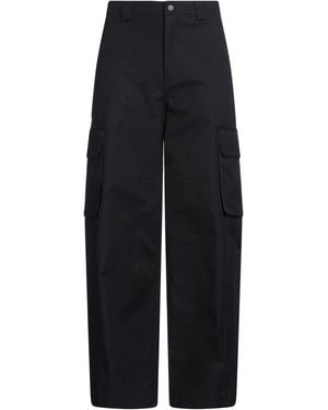 Valentino Garavani Trousers Cotton, Elastane - Blue