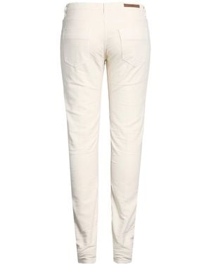 Eleventy Pants Cotton, Elastane - White