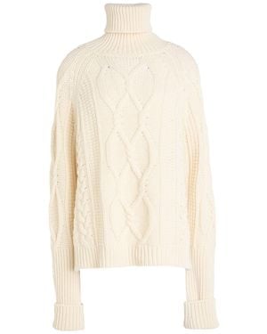 MAX&Co. Talea Turtleneck Wool - White