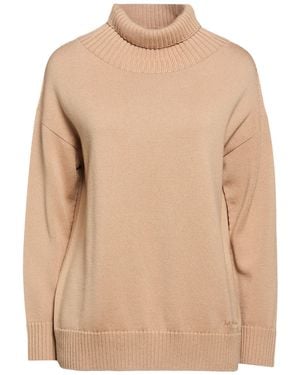 Max Mara Rollkragenpullover - Natur