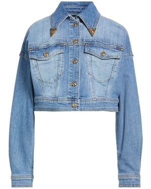 Versace Jeans Couture Denim Outerwear Cotton, Elastane - Blue