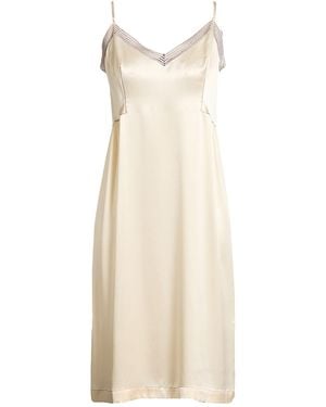 Aspesi Midi Dress Silk - Natural