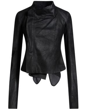 Rick Owens Jacket Lambskin, Virgin Wool - Black