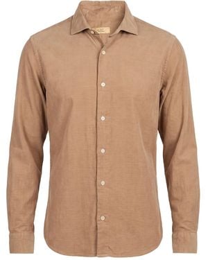 Alea Camel Shirt Cotton - Brown