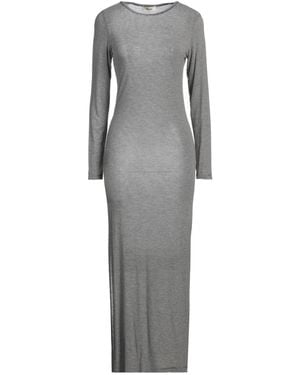Dixie Maxi Dress Modal, Viscose, Polyamide, Elastane, Cashmere - Grey