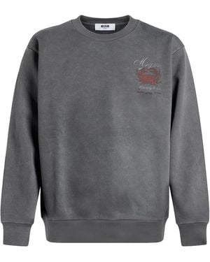 MSGM Sweatshirt - Grau