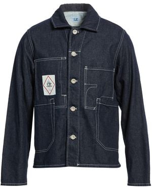 C.P. Company Denim Outerwear Cotton - Blue