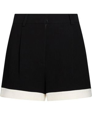 Moschino Shorts & Bermuda Shorts Viscose, Wool, Elastane - Black