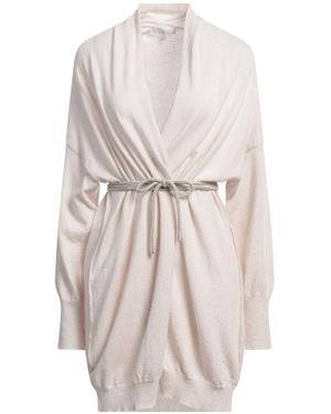 Antonelli Cardigan Virgin Wool, Cashmere, Silk - White