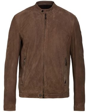 Tagliatore Jacket Lambskin - Brown