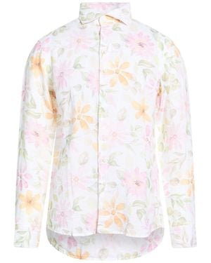 BASTONCINO Shirt Linen - White