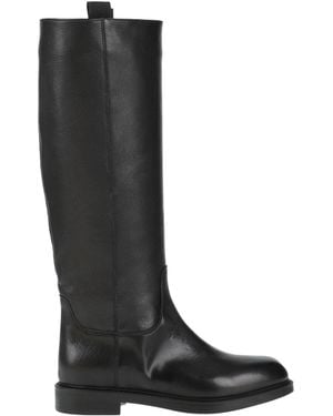 Doucal's Boot Leather - Black