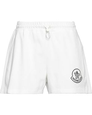 Moncler Shorts & Bermuda Shorts - White