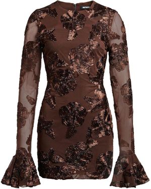 ROTATE BIRGER CHRISTENSEN Mini Dress - Brown