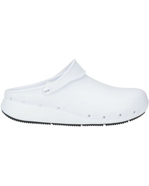 Scholl Mules & Clogs Rubber - White