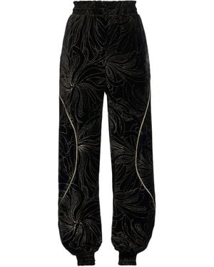 Chloé Trousers Viscose, Silk - Black